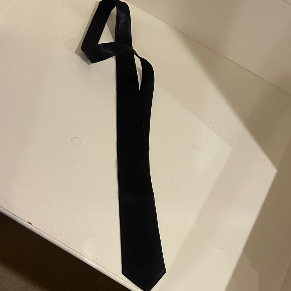 Elegant Black Necktie